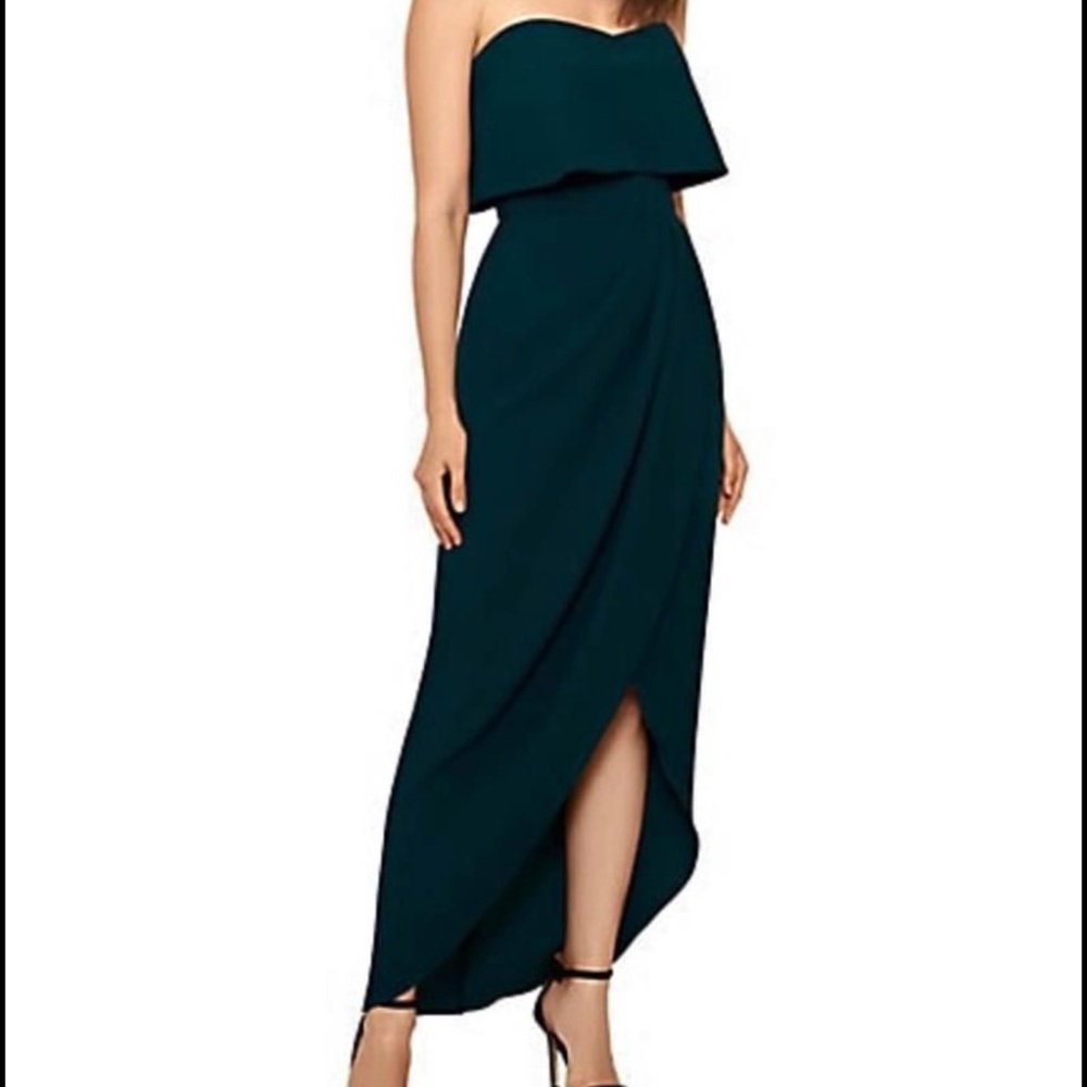 Emerald green Xscape dress